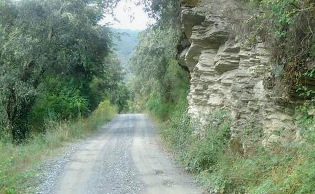 Denuncian el «pésimo» estado del camino vecinal que une San Vicente de Arganza y Vega de Espinareda