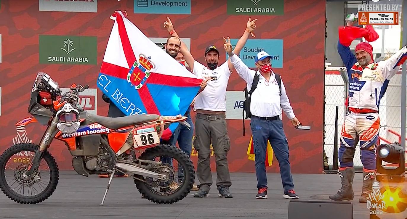 El Bierzo en el Dakar de mano del mecánico faberense Alberto Yáñez