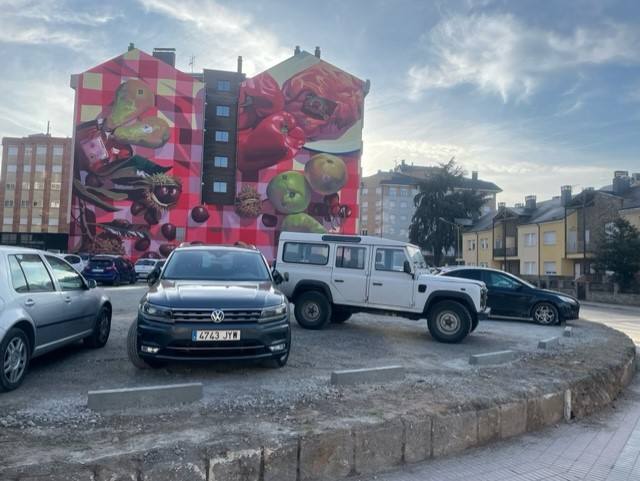 Ponferrada acondiciona el solar del antiguo cuartel de la Guardia Civil para su uso como aparcamiento