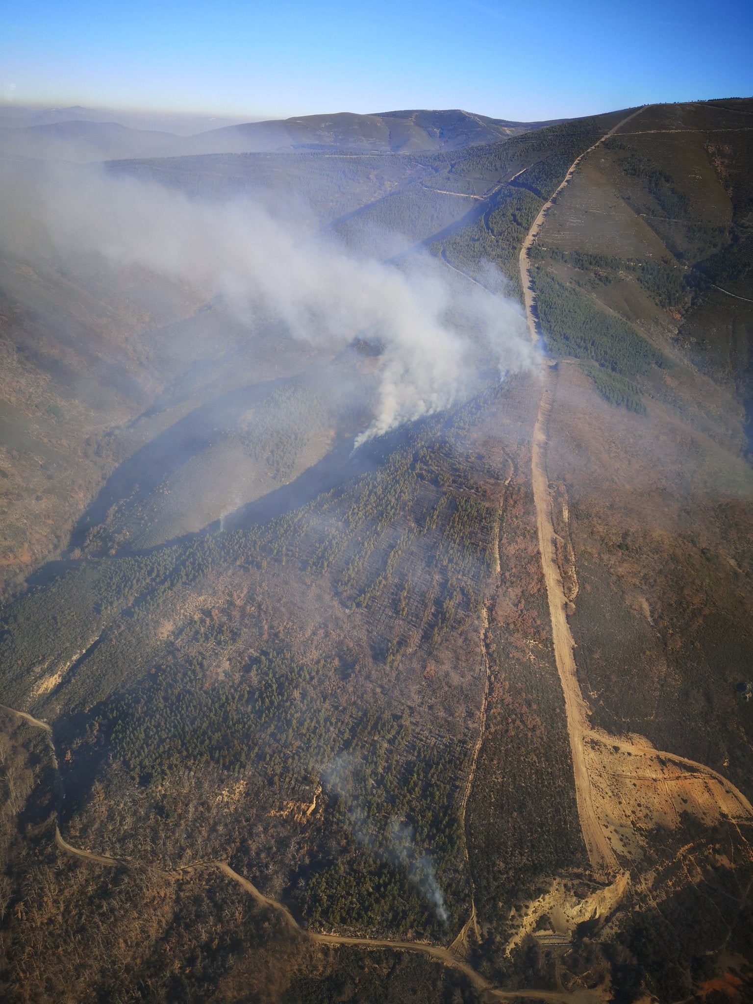 Incendio en Villar de las Traviesas