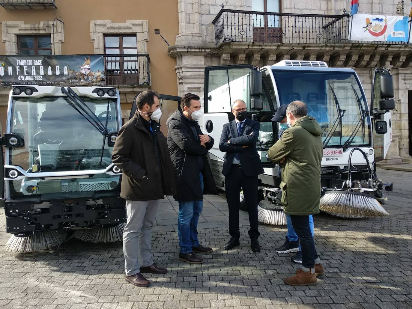 Ponferrada adquiere dos nuevas barredoras para el servicio de limpieza viaria