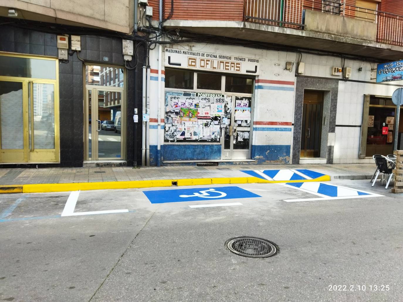Ponferrada acomete obras de señalización vial, accesibilidad y reparación en varias zonas