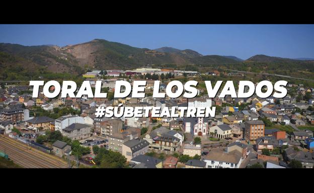 Toral de los Vados «se sube al tren» del turismo