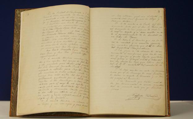 La Ponferradina restaura su acta fundacional