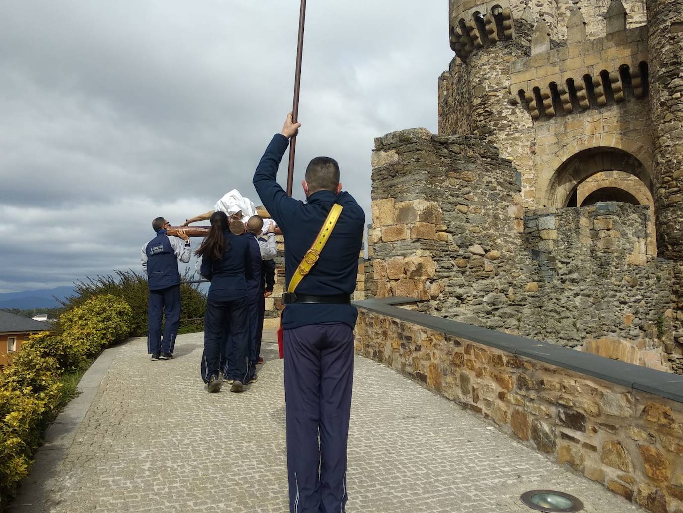 Ponferrada ensaya su Semana Santa