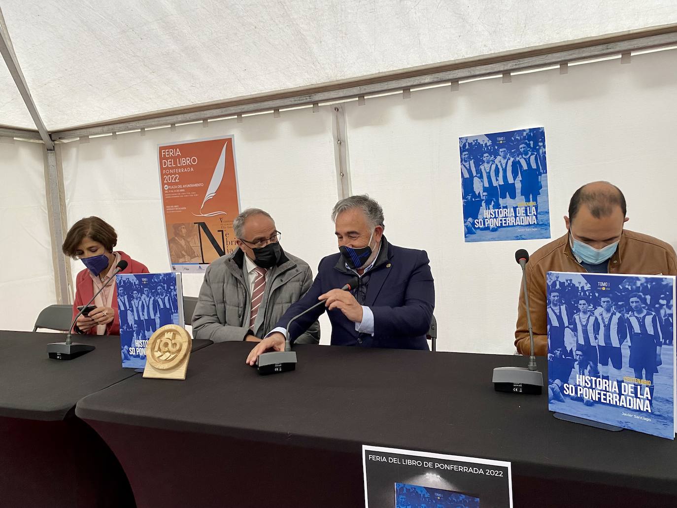 Inauguración de la Feria del Libro de Ponferrada