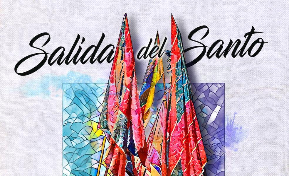 El astorgano César Núñez gana el concurso de carteles de la Salida del Santo de Bembibre