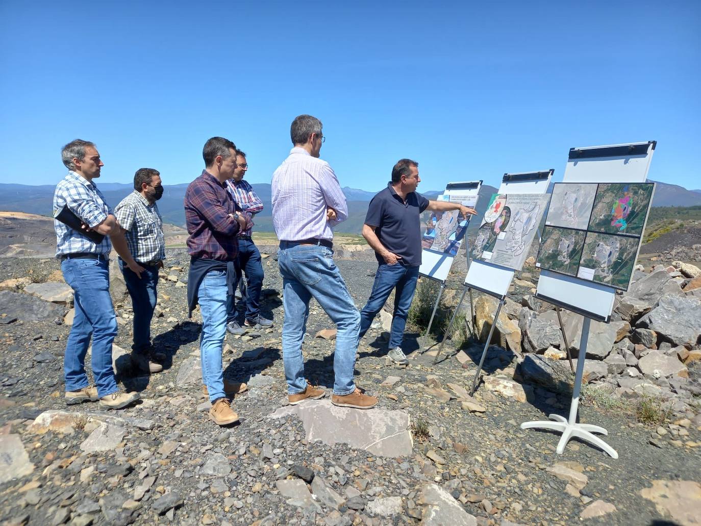 Restauración de zonas mineras en el Bierzo