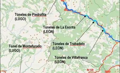 Mitma formaliza por 8,1 millones de euros las obras de adecuación de túneles de la A-6 y de la N-120 entre El Bierzo y Lugo