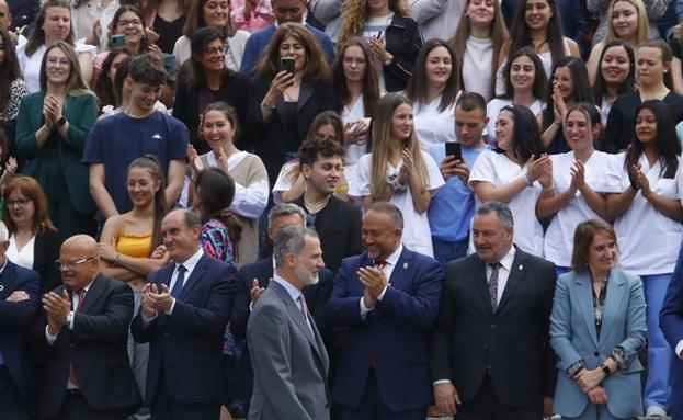 Felipe VI llega a Ponferrada en una visita historia que reivindica El Bierzo