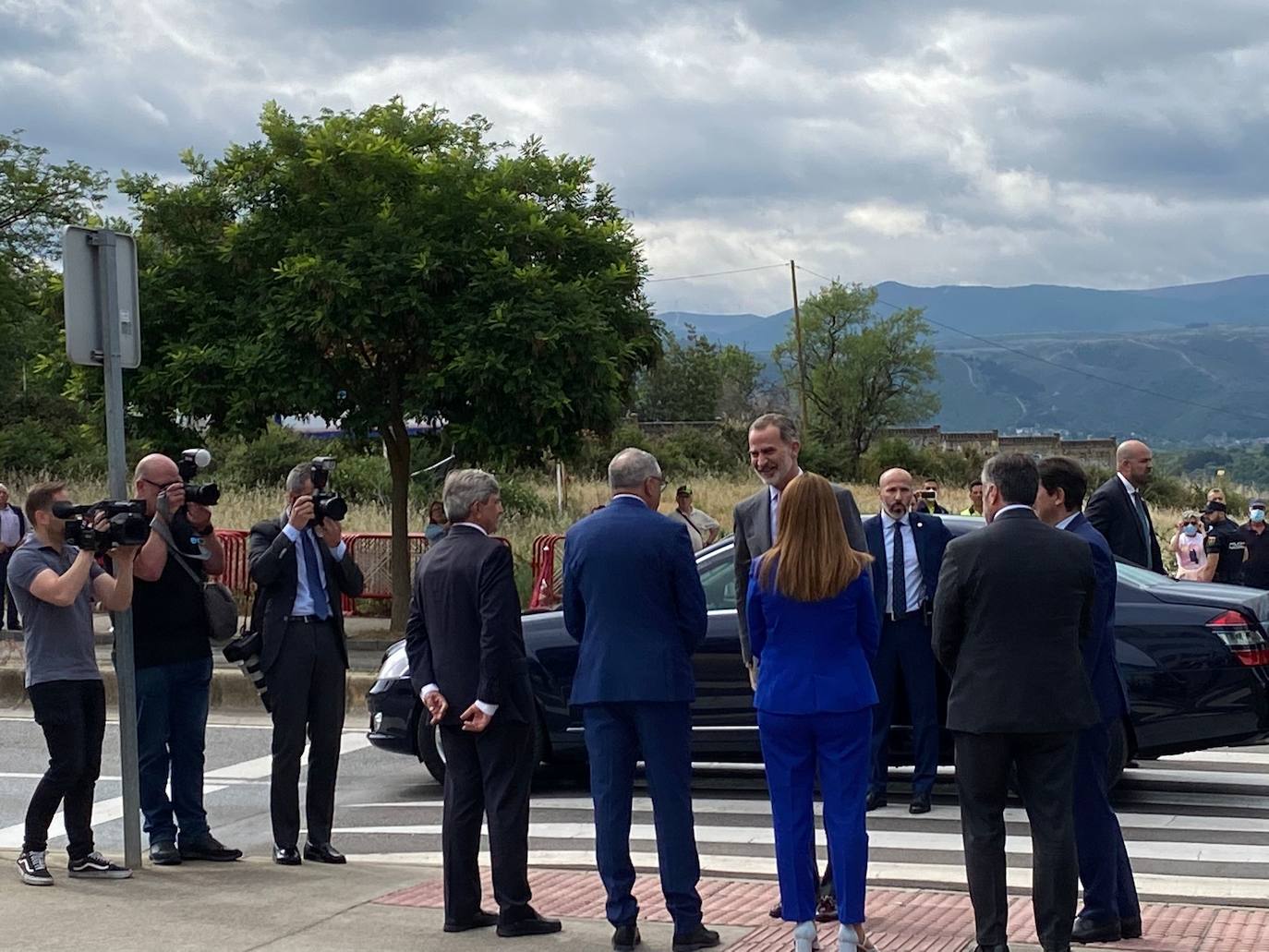 El rey Felipe VI llega al Campus del Bierzo para clausurar los actos del 25 aniversario