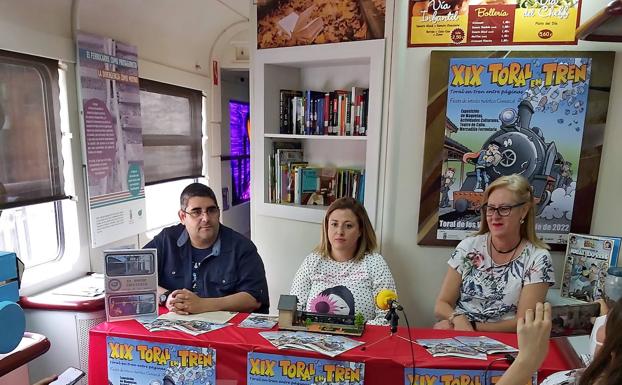 Toral de los Vados, listo para subirse al tren