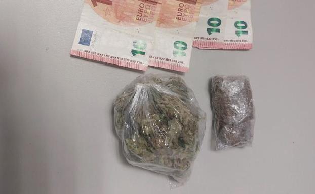 Detenido un joven de 20 años en Ponferrada por traficar con marihuana y hachís junto al IESVE