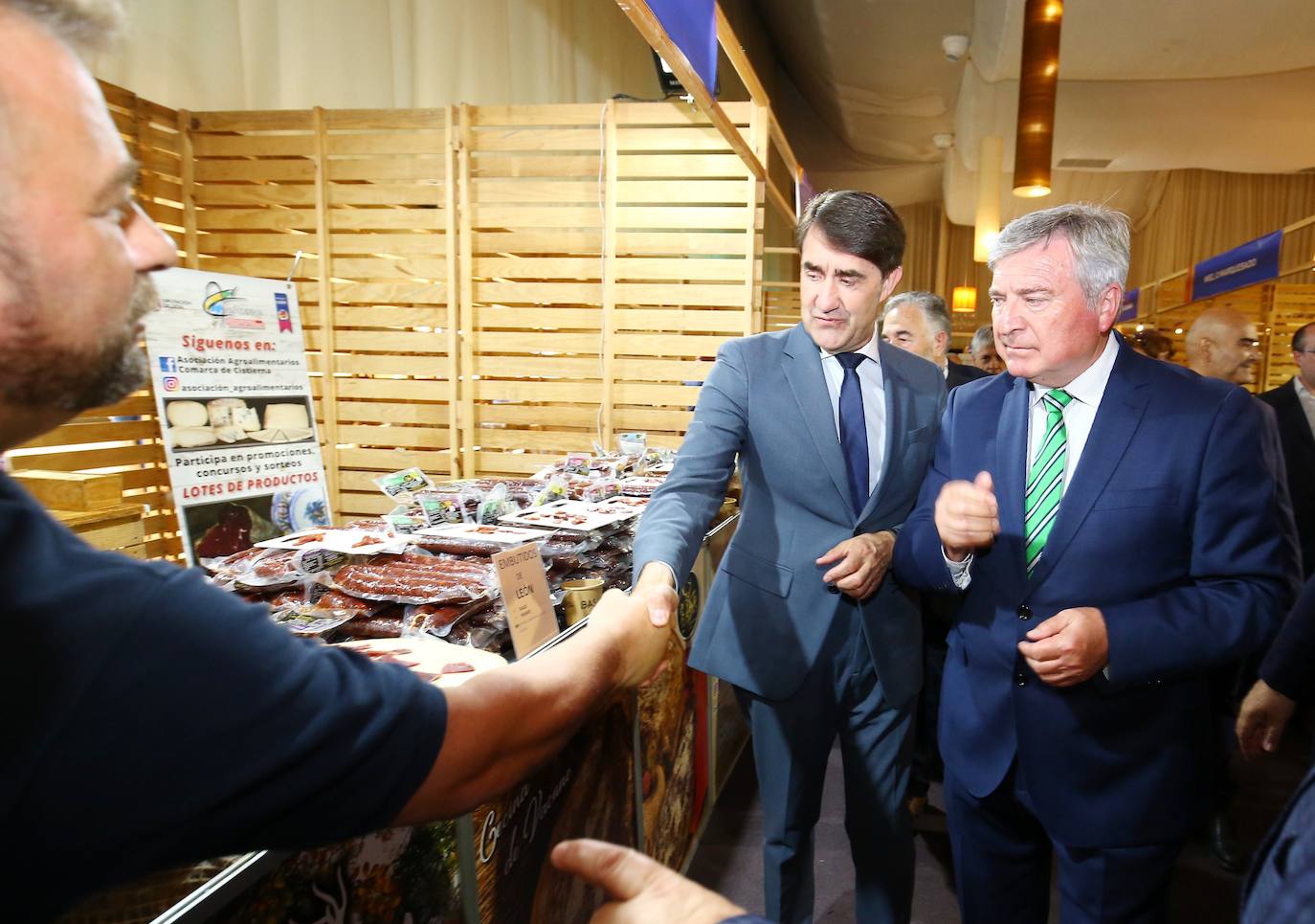 Inauguración de la Feria Agroalimentaria de Carracedelo