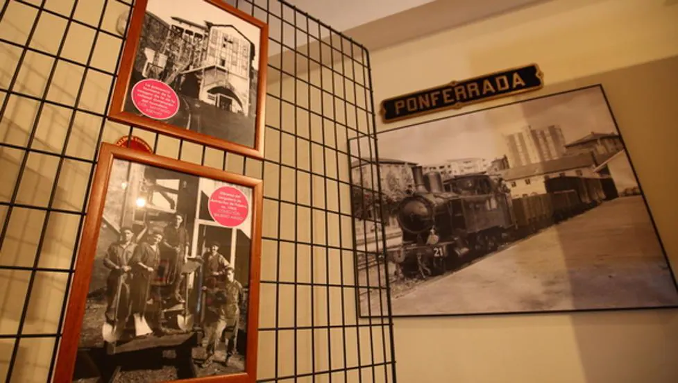 Exposición 'Salvar La Recuelga' en el Museo del Ferrocarril de Ponferrada