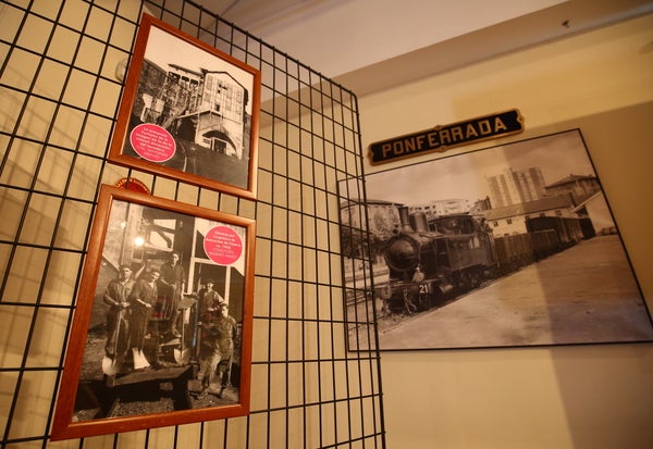 Exposición 'Salvar La Recuelga' en el Museo del Ferrocarril de Ponferrada