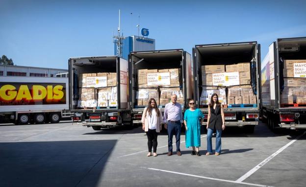 El Banco de Alimentos del Sil en Ponferrada recibe donaciones de la campaña 10º Mayo Solidario de Gadis