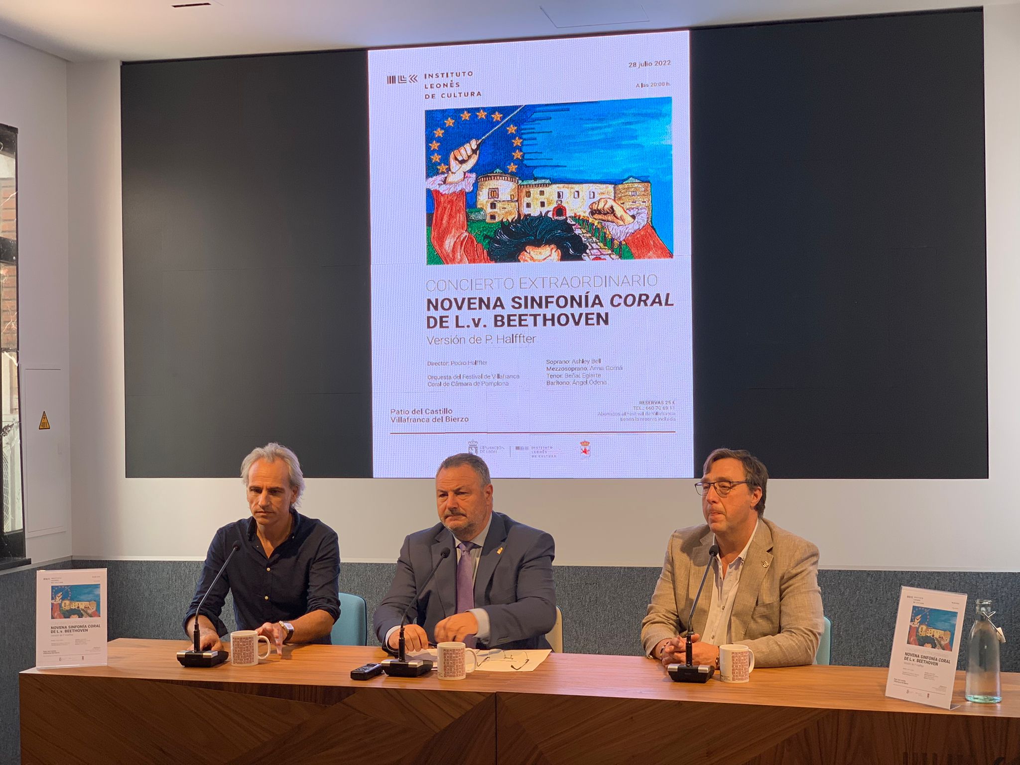 La IX Sinfonía de Beethoven llega a Villafranca del Bierzo de la mano de Pedro Halffter