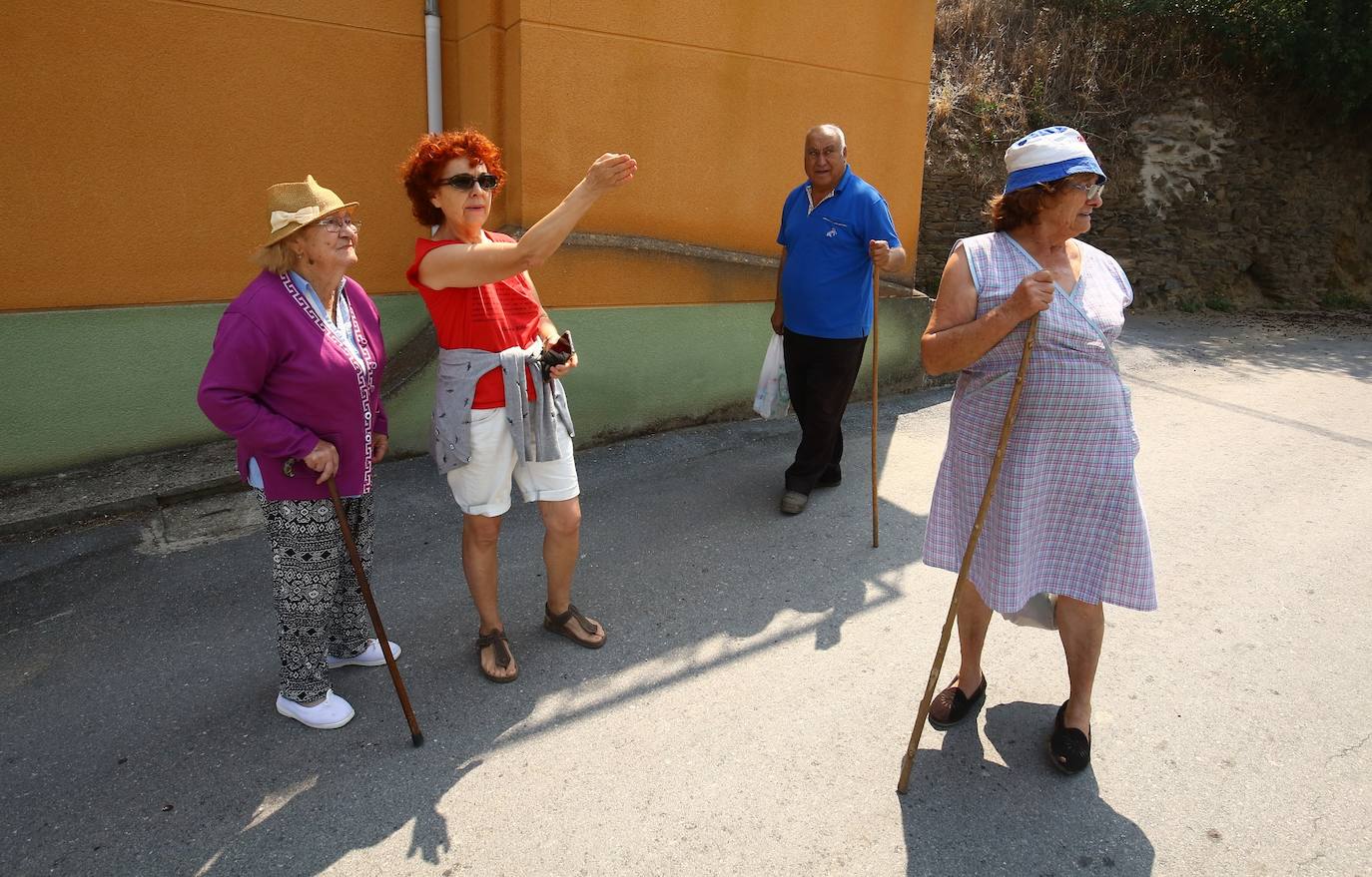 Los vecinos de San Pedro vuelven a casa