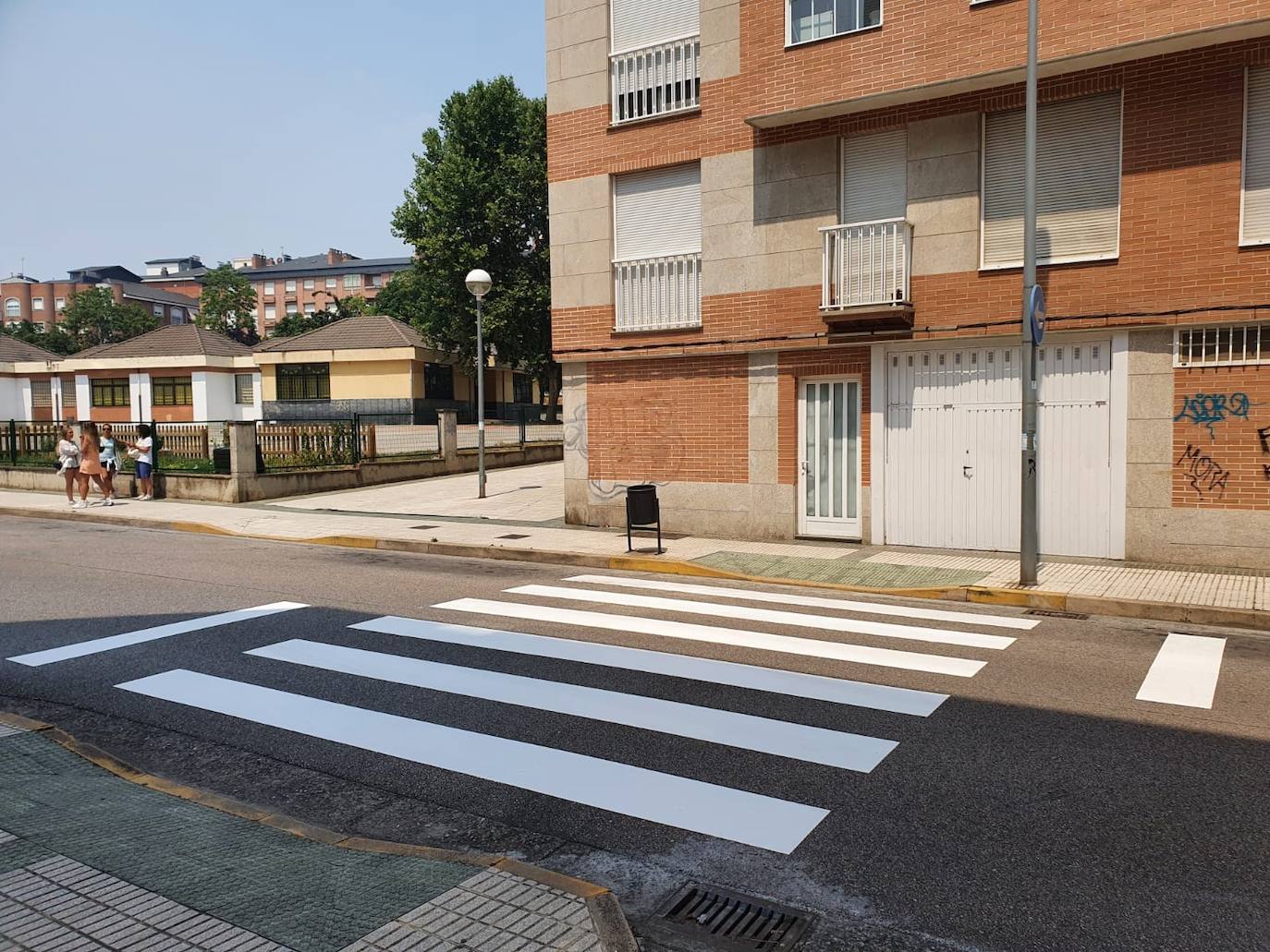 Ponferrada renueva pasos de peatones