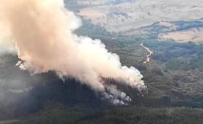 Baja a nivel 0 el incendio forestal declarado el martes en Cabanillas de San Justo