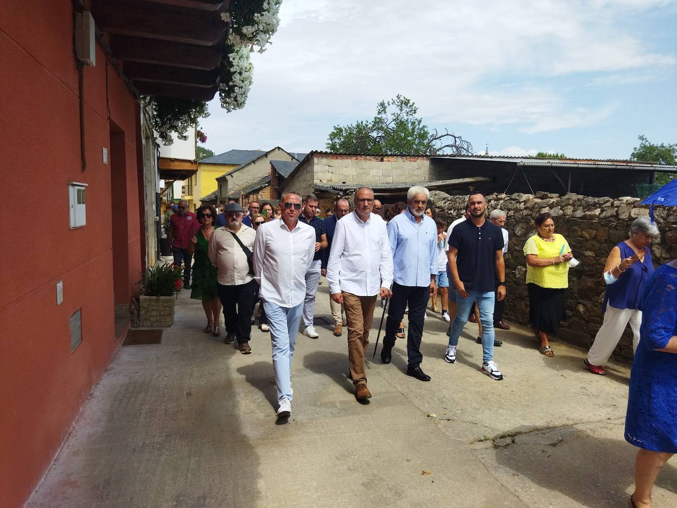 El alcalde y el edil de Seguridad Ciudadana participaron en las fiestas de San Lorenzo./
