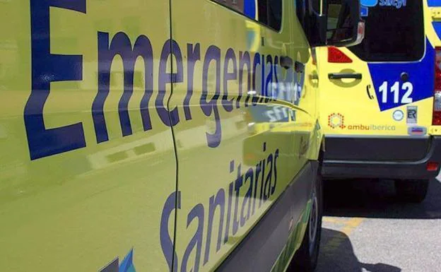 Ambulancia del Servicio de Emergencias 112 de Castilla y León.