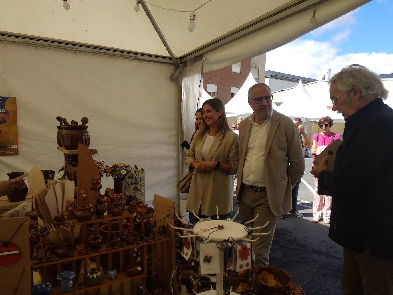 Ponferrada inaugura la 41 edición de la Feria de Cerámica