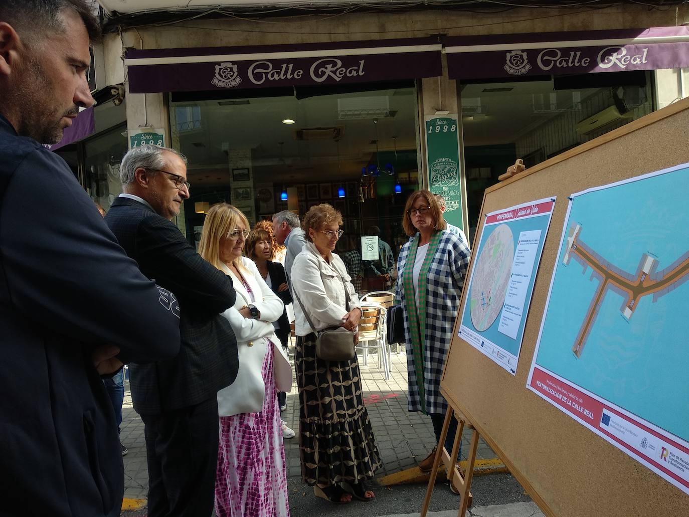 Ponferrada inicia las obras de peatonalización de la calle Real