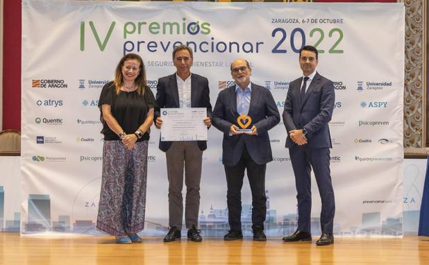 La matriz de Cosmos, Votorantim Cimentos, es reconocida como Empresa Saludable en los IV Premios Prevencionar