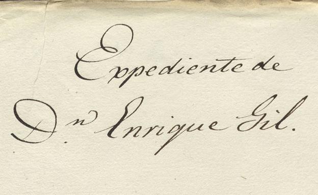 El Archivo Histórico Nacional acoge el viernes la presentación de 'Los manuscritos de Enrique Gil'
