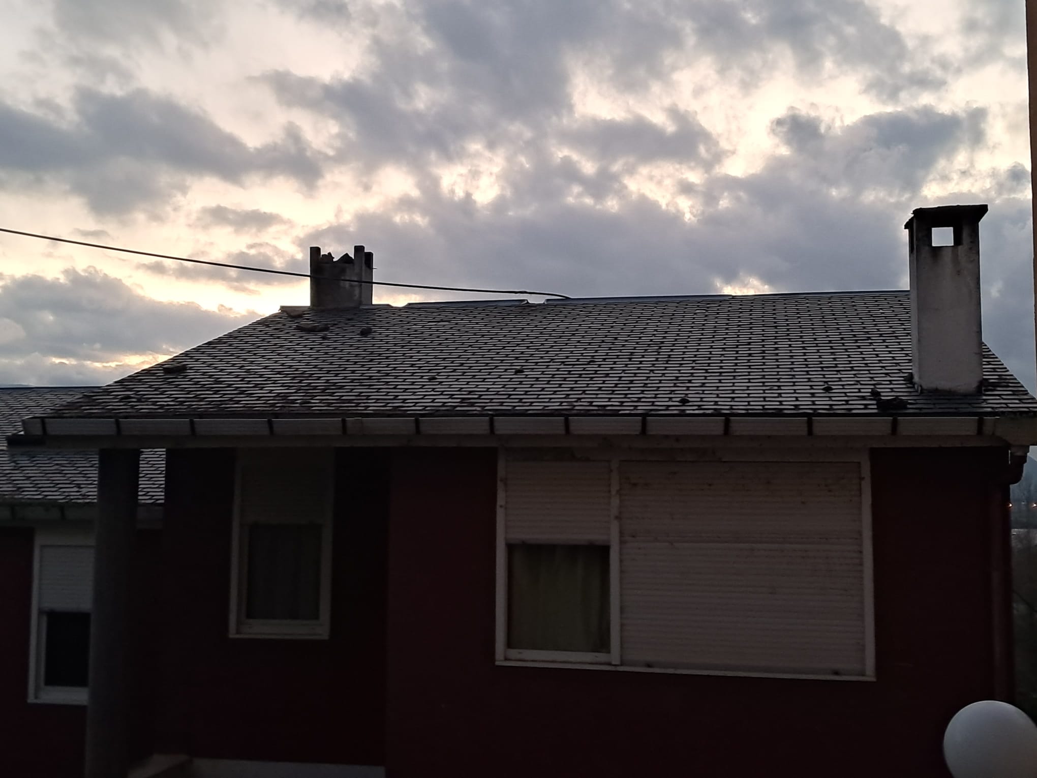 Caída de un cable de alta tensión en Ponferrada