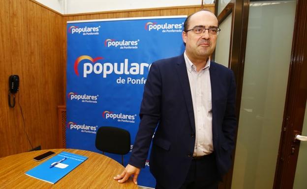 El portavoz del PP, Marco Morala./César Sánchez