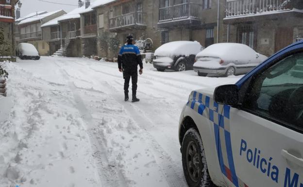 El temporal deja algunas incidencias en Ponferrada pero «afortunadamente nada grave»