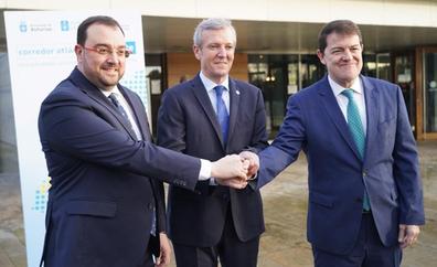 Castilla y León, Asturias y Galicia reivindican un «trato equilibrado» para el Corredor Atlántico del noroeste