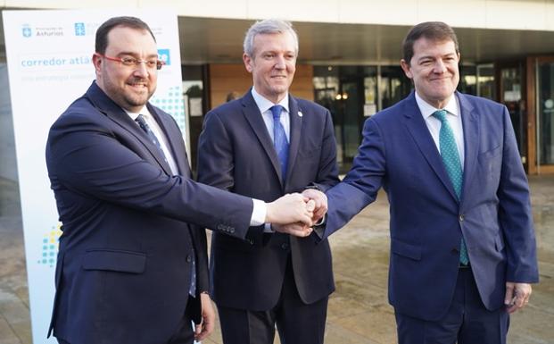 Castilla y León, Asturias y Galicia reivindican un «trato equilibrado» para el Corredor Atlántico del noroeste