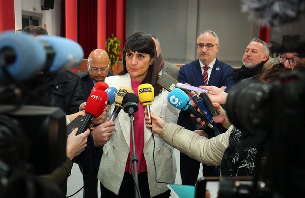 Visita de la secretaria de Estado de Telecomunicaciones al Bierzo