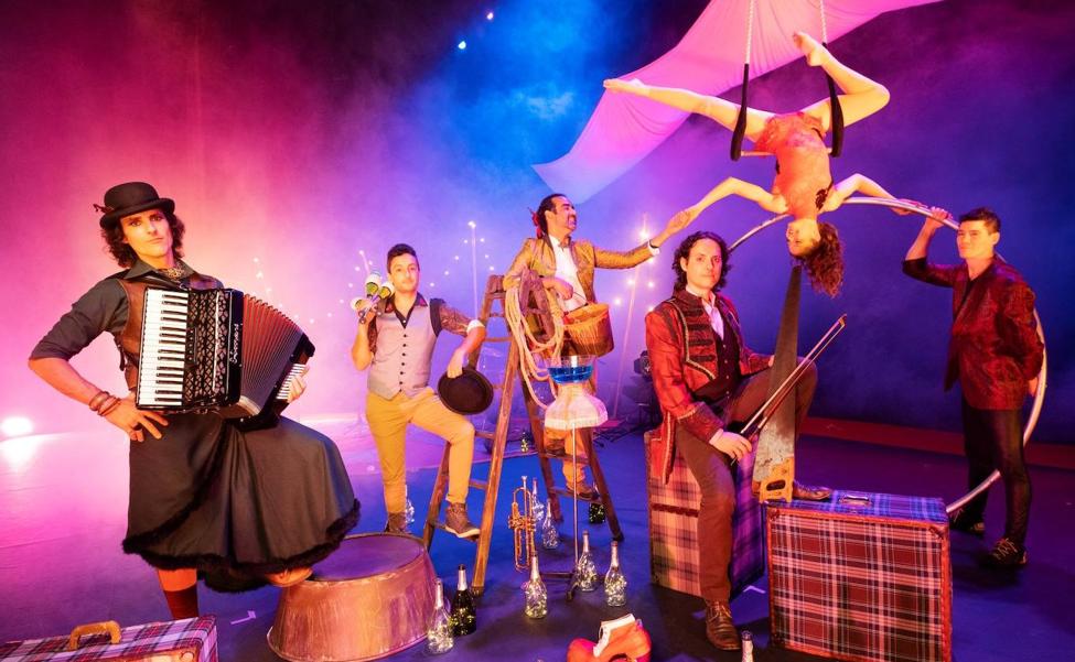 El Bergidum recibe a la 'Creatura' de Lapso Producciones, un homenaje al circo clásico desde una visión poética y musical