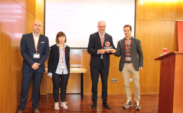 La capital berciana recoge en Valladolid el premio Castilla y León TIC por su proyecto Ponferrada City Lab