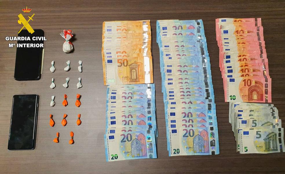 Un detenido en la desarticulación de un punto de venta de cocaína en la comarca del Bierzo