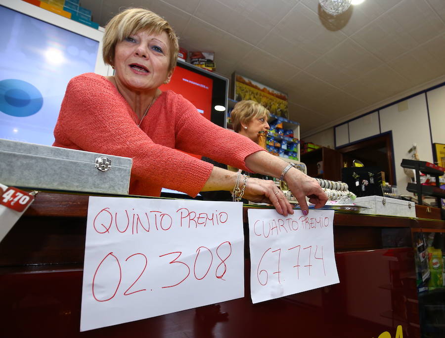 Los premios de la Lotería de Navidad en la provincia de León