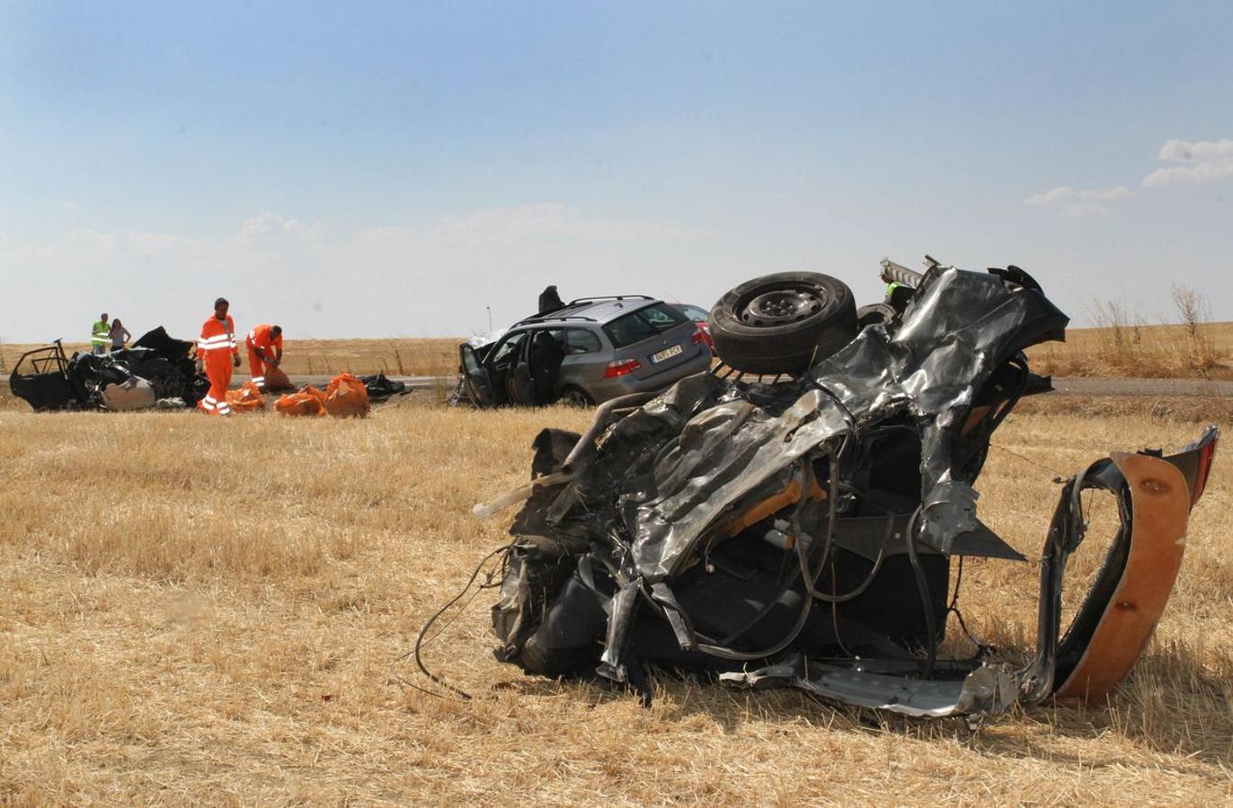 Accidente mortal en Palencia