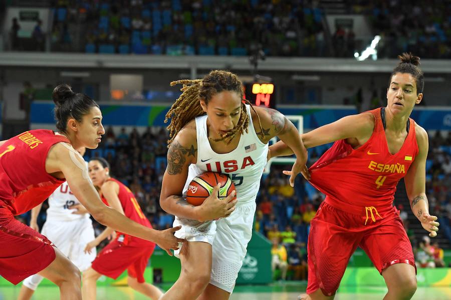 España y Estados Unidos se enfrentan en la final de baloncesto femenino