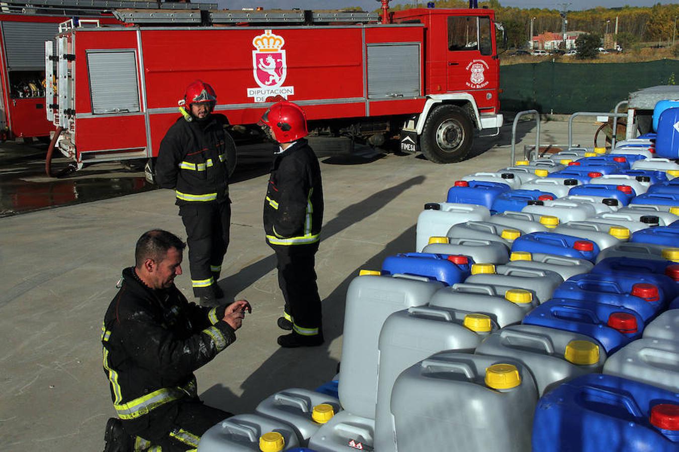 El fuego destruye la granja de Iberavi