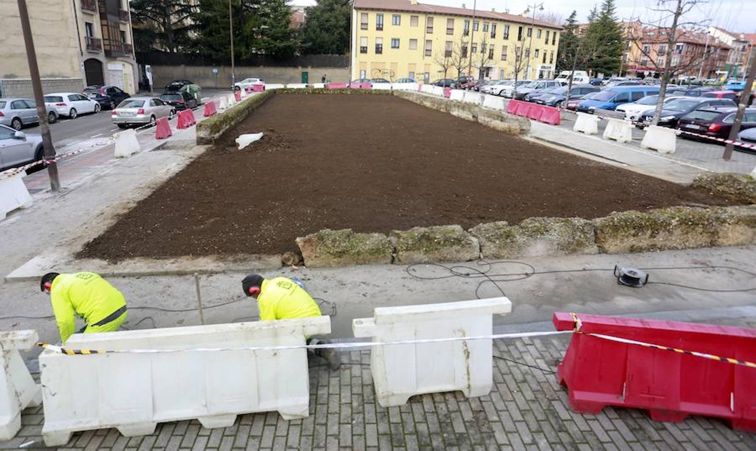 Los restos romanos, a la luz