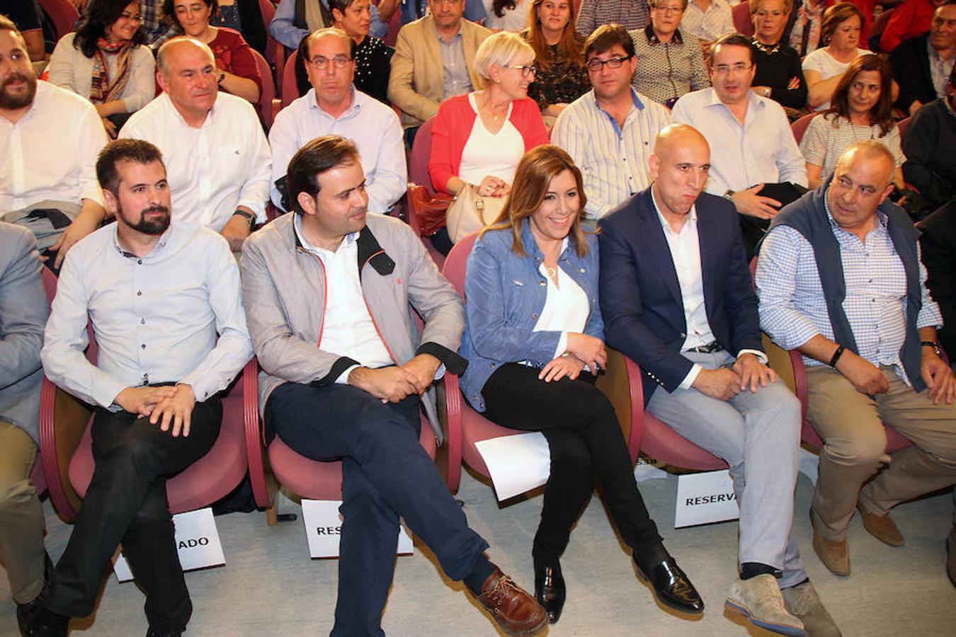Susana Díaz, en León