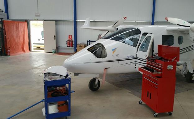 El aeródromo de los Oteros se revitaliza con la llegada de Tecnam Air a sus instalaciones