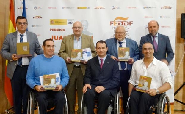 La Federación de Deporte de Personas con Discapacidad entrega los premios 'Juan Palau' en el CRE de San Andrés del Rabanedo