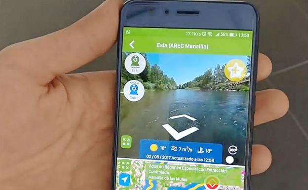 La 'app' leonesa que te ayuda a pescar