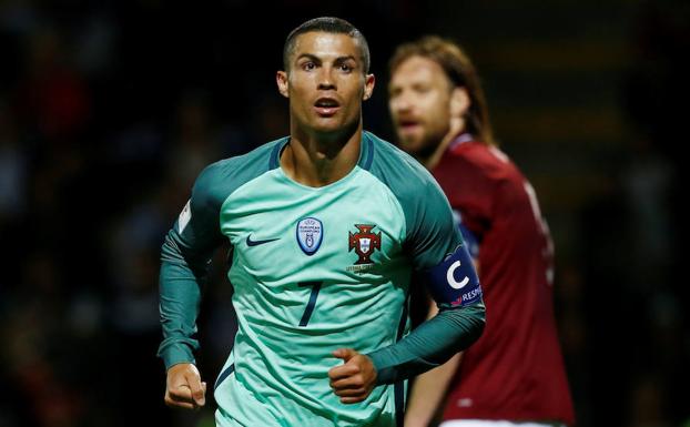 Cristiano Ronaldo, marca de oro en Portugal